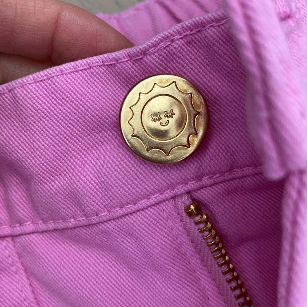 NWOT Bubblegum Pink Pencil Pants - Picture 4 of 5
